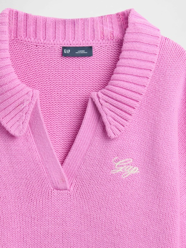 GAP Asymetrický svetr s příměsí vlny GAP