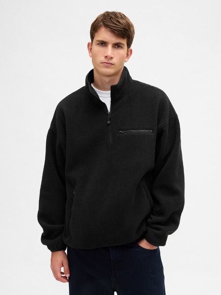 GAP Oversize sherpa mikina Arctic Fleece GAP
