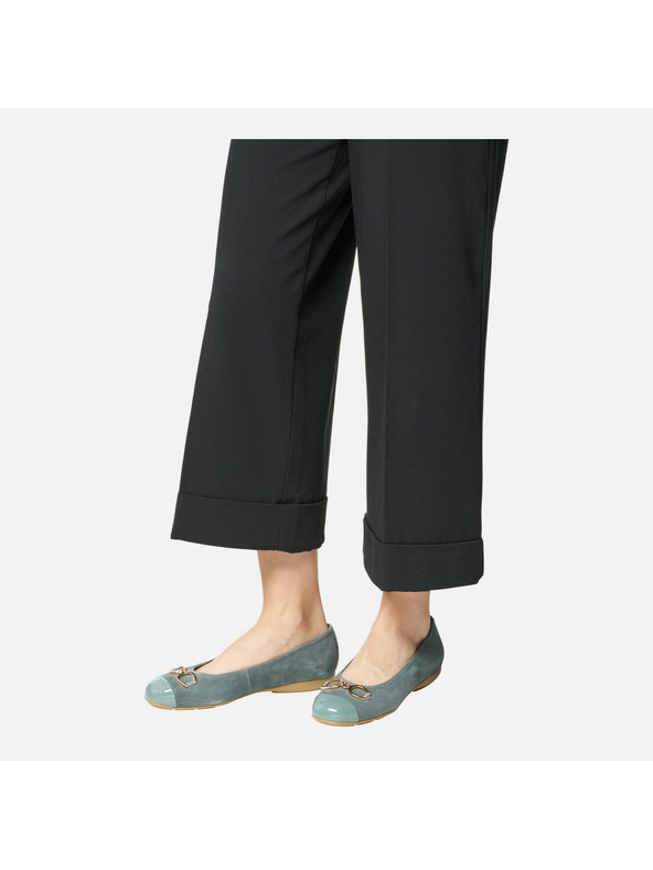 Geox Tyrkysové dámské baleríny Geox Annytah