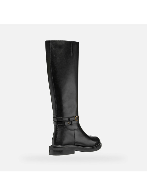 Geox Černé dámské kozačky Geox Serilda