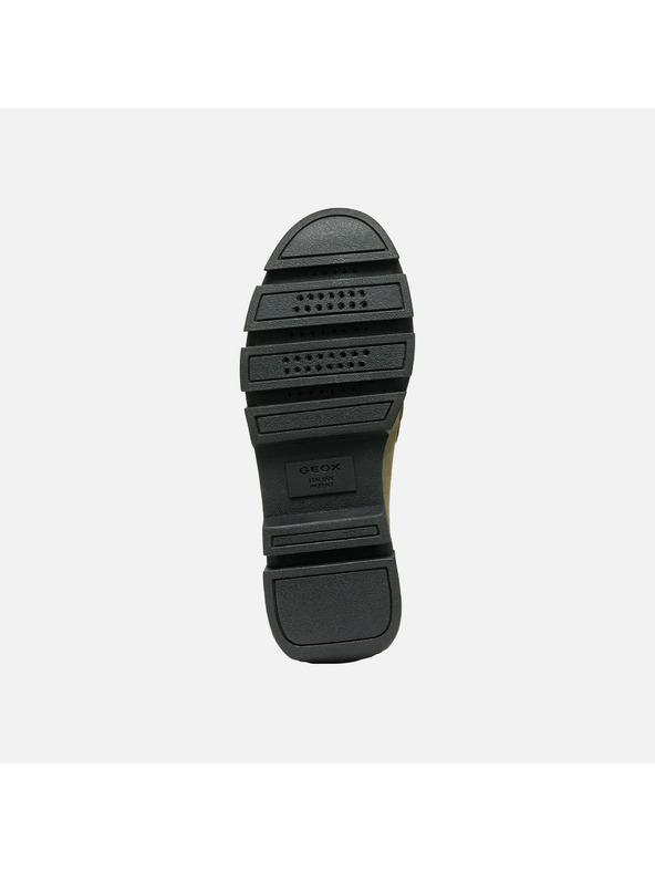 Geox Khaki dámské mokasíny Geox Vilde