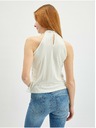Orsay Krémový dámský krajkový top ORSAY