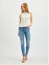 Orsay Krémový dámský krajkový top ORSAY
