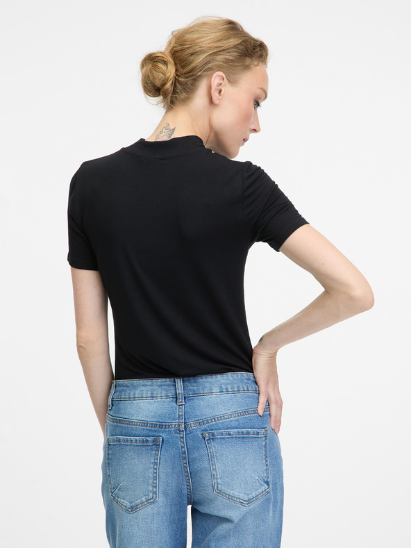 Orsay Černé dámské tričko ORSAY