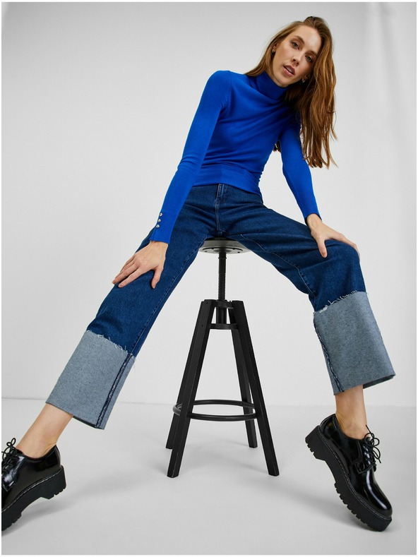 Orsay Modrý dámský rolák ORSAY