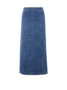 Orsay Modrá dámská džínová sukně ORSAY