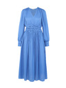 Orsay Modré dámské šaty ORSAY