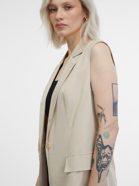 Orsay Béžová dámská vesta ORSAY