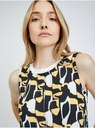 Orsay Bílo-černá vzorovaná halenka ORSAY