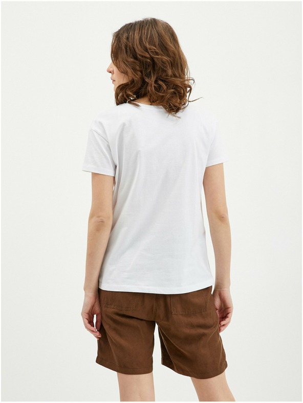 Orsay Bílé dámské tričko ORSAY