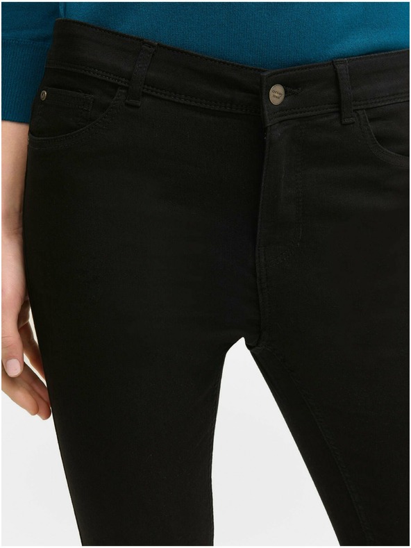 Orsay Černé zkrácené skinny fit džíny ORSAY