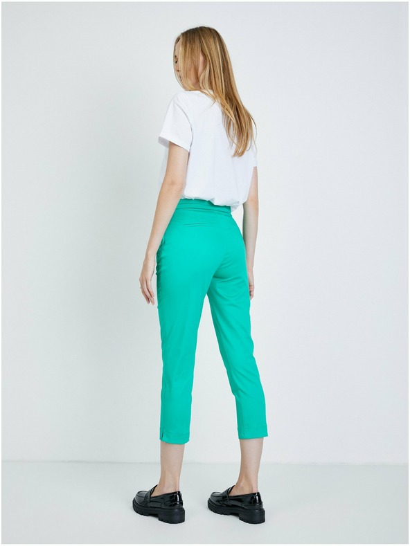 Orsay Zelené kalhoty ORSAY