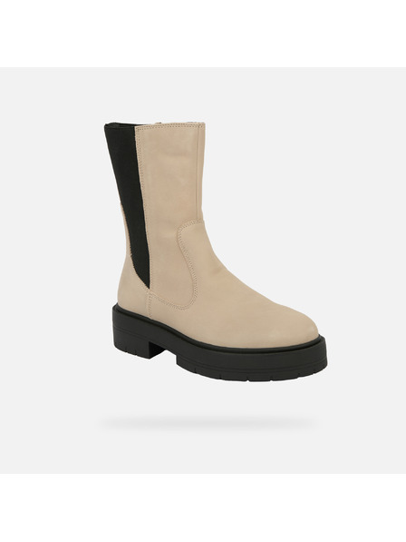 Geox Béžová dámská kotníková obuv Geox Spherica EC7