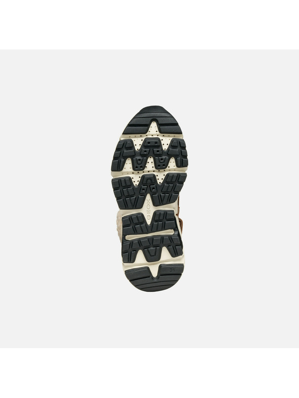 Geox Hnědá chlapecká kotníková obuv Geox Flexyper Plus