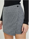Orsay Černá dámská vzorovaná sukně/kraťasy ORSAY