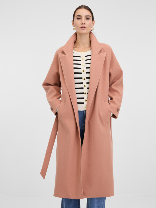 Orsay Béžový dámský kabát ORSAY