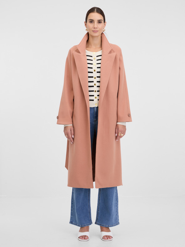 Orsay Béžový dámský kabát ORSAY