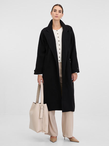 Orsay Černý dámský kabát ORSAY