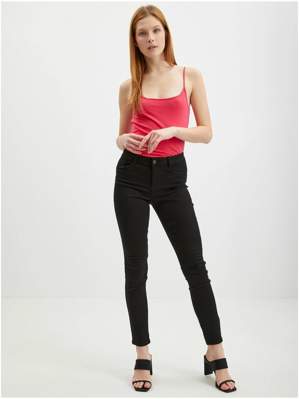 Orsay Tmavě růžové dámské basic tílko ORSAY