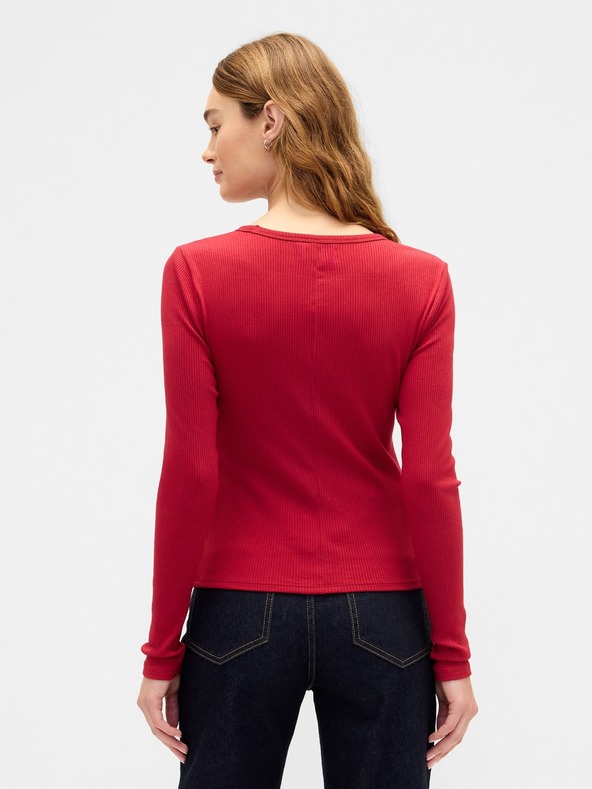 GAP Žebrované tričko s logem GAP