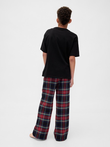 GAP Dětský pyžamový flanelový set Unisex GAP