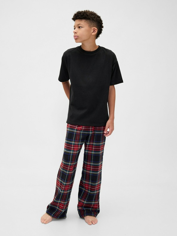 GAP Dětský pyžamový flanelový set Unisex GAP