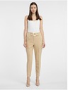 Orsay Béžové dámské kalhoty ORSAY
