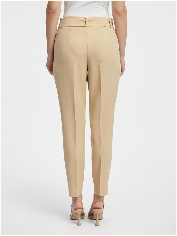 Orsay Béžové dámské kalhoty ORSAY