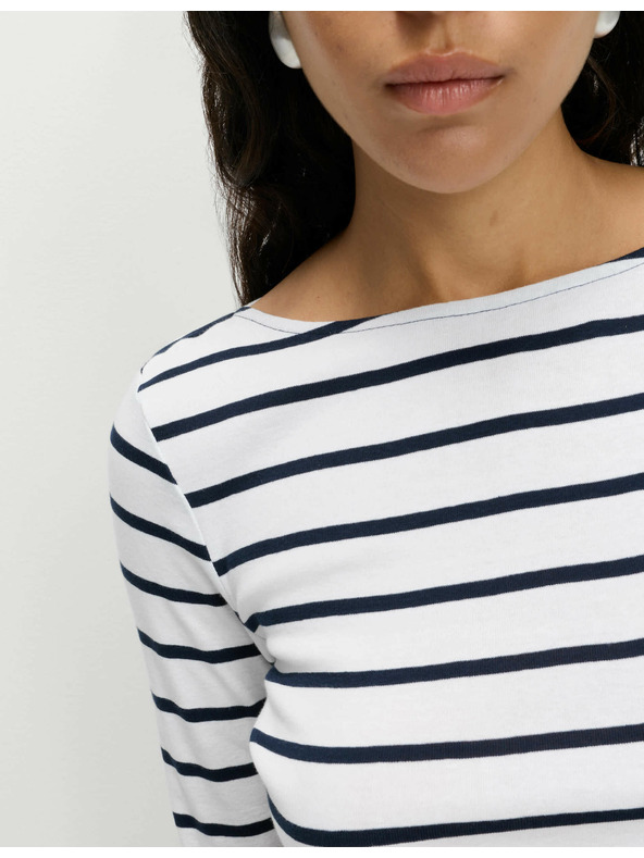 Marks & Spencer Černo-bílé dámské pruhované tričko Marks & Spencer