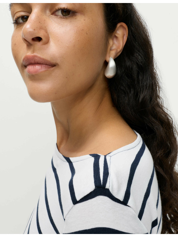 Marks & Spencer Černo-bílé dámské pruhované tričko Marks & Spencer