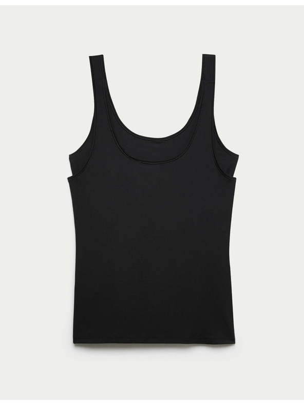 Marks & Spencer Sada dvou černých dámských tílek Marks & Spencer