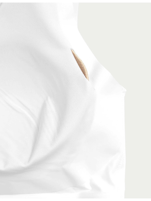 Marks & Spencer Bílá dámská podprsenka bez kostic Marks & Spencer Flexifit™