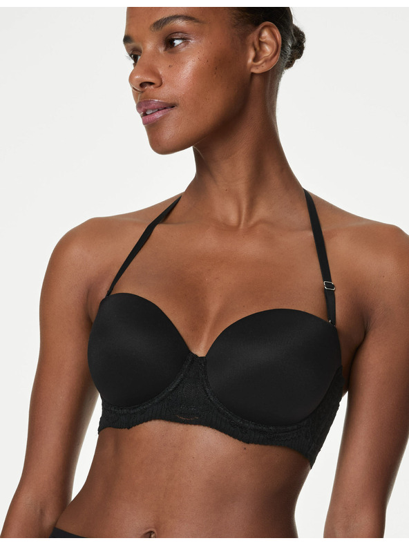 Marks & Spencer Černá dámská podprsenka s kosticemi Marks & Spencer