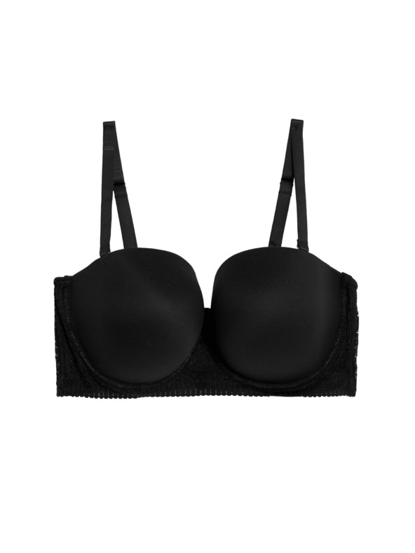 Marks & Spencer Černá dámská podprsenka s kosticemi Marks & Spencer