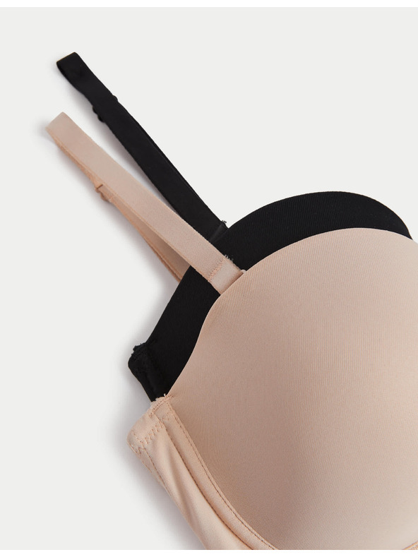 Marks & Spencer Podprsenka s vycpávkami, více způsobů nošení, vel. A–E, 2 ks Marks & Spencer černá