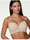 Marks & Spencer Béžová dámská podprsenka s kosticemi Marks & Spencer Body Soft™