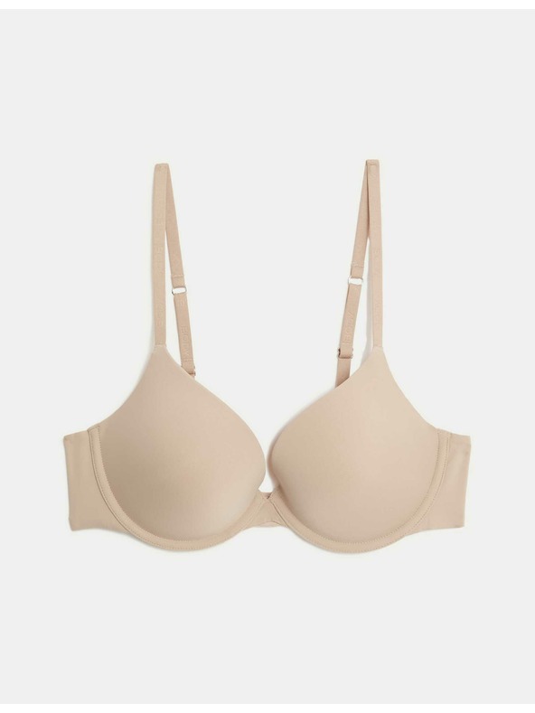 Marks & Spencer Dekoltová push-up podprsenka s kosticemi a technologií Flexifit™ (vel. A–E) Marks & Spencer