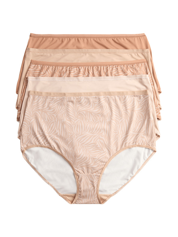 Marks & Spencer Kalhotky do pasu z mikrovlákna, bez viditelného lemu, 5 kusů v balení Marks & Spencer