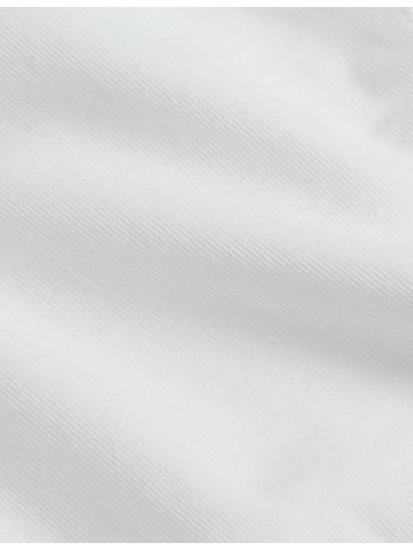 Marks & Spencer Vysoce střižené kalhotky z bavlny a lycry®, 5 ks v balení Marks & Spencer bílá