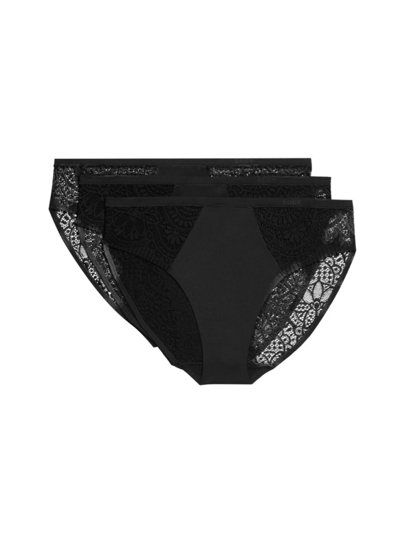 Marks & Spencer Vysoce střižené kalhotky Body Soft™, sada 3 ks Marks & Spencer