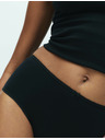 Marks & Spencer Midi kalhotky z bavlny s lycrou®, 5 ks v balení Marks & Spencer černá