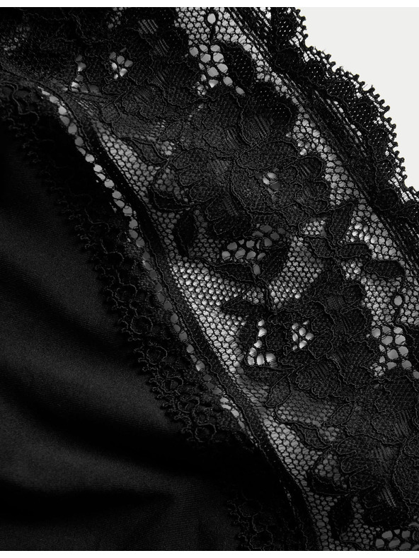 Marks & Spencer Kalhotky do pasu s krajkovými lemy, 3 kusy v balení Marks & Spencer