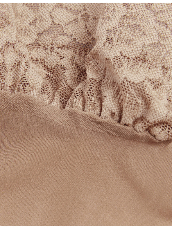 Marks & Spencer Sada dvou párů dámských matných samodržících punčoch v tělové barvě 10 DEN Marks & Spencer