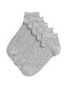 Marks & Spencer 5 párů bezešvých kotníkových ponožek Marks & Spencer šedá
