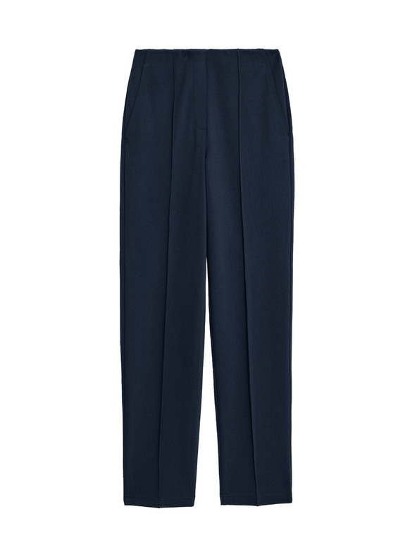 Marks & Spencer Tmavě modré dámské kalhoty Marks & Spencer