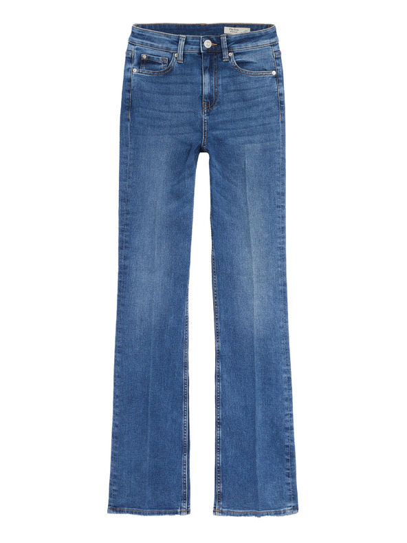 Marks & Spencer Modré dámské bootcut džíny Marks & Spencer