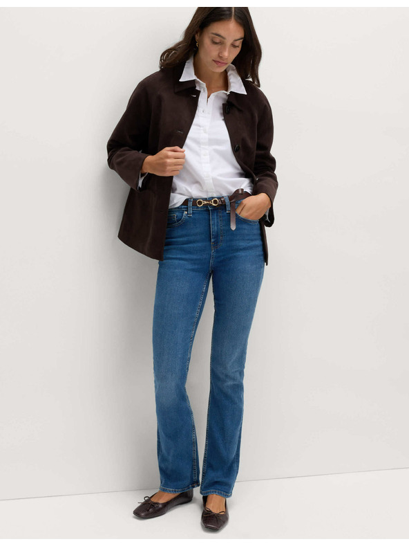 Marks & Spencer Modré dámské flared džíny Marks & Spencer