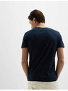 Marks & Spencer Tmavě modré pánské basic tričko Marks & Spencer