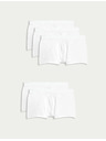 Marks & Spencer Sada pěti pánských boxerek v bílé barvě Marks & Spencer