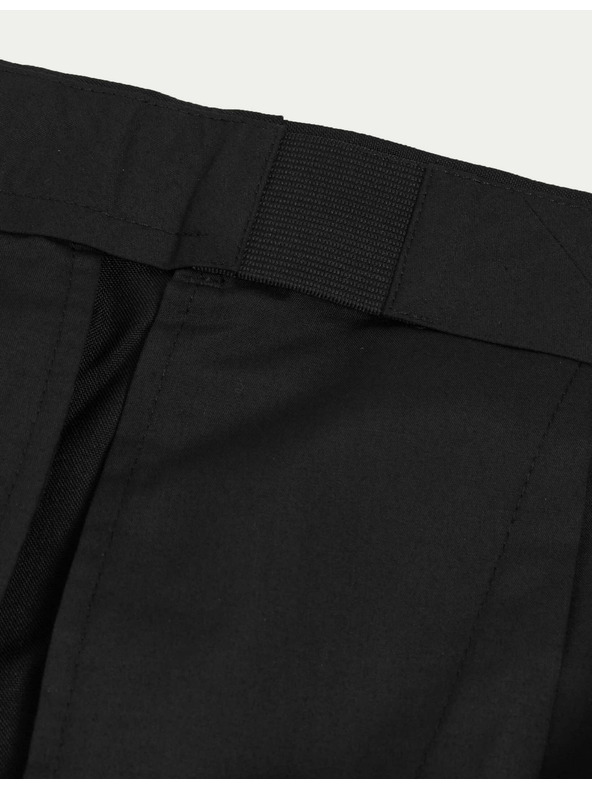 Marks & Spencer Hladké kalhoty pro velkou a vysokou postavu, normální střih Marks & Spencer černá